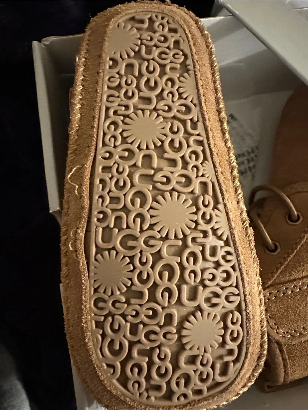 NIB UGG Baby Neumel Boot in Chestnut size 04/05 (12-18 months)